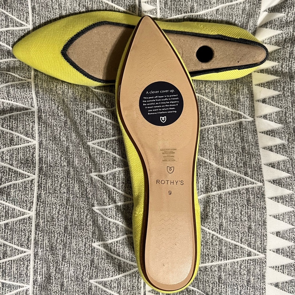 Rothy’s Merino Wool Flats, Size 9